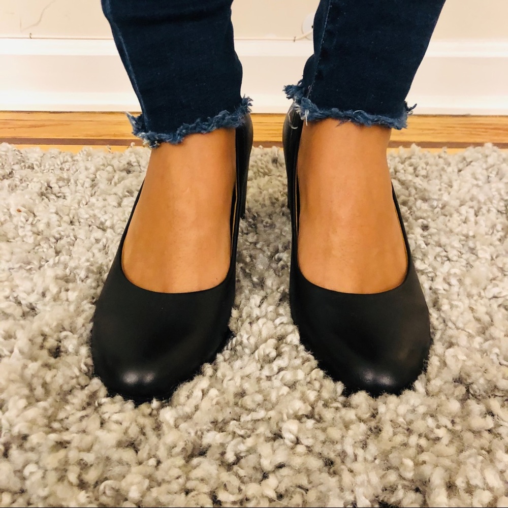 Brand New Clark’s Dress Pumps - Black Leather